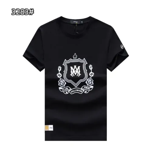 Wholesale Amiri T-Shirts Short Sleeved For Men #1483719 $27.00 USD, Wholesale Quality Replica Amiri T-Shirts