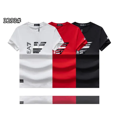 Replica Armani T-Shirts Short Sleeved For Men #1483755 $27.00 USD for Wholesale