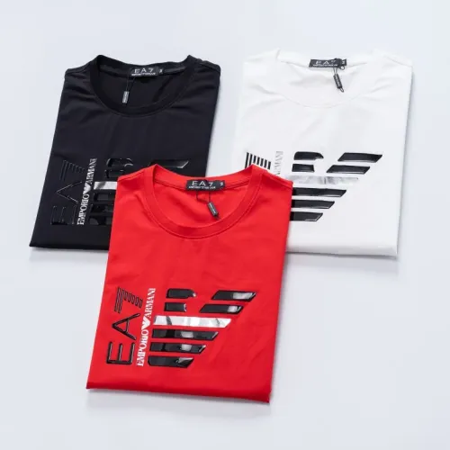 Replica Armani T-Shirts Short Sleeved For Men #1483755 $27.00 USD for Wholesale