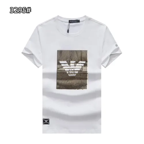 Wholesale Armani T-Shirts Short Sleeved For Men #1483758 $27.00 USD, Wholesale Quality Replica Armani T-Shirts