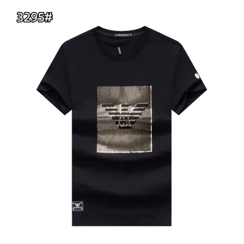 Wholesale Armani T-Shirts Short Sleeved For Men #1483760 $27.00 USD, Wholesale Quality Replica Armani T-Shirts