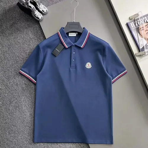 Wholesale Moncler T-Shirts Short Sleeved For Men #1483827 $38.00 USD, Wholesale Quality Replica Moncler T-Shirts