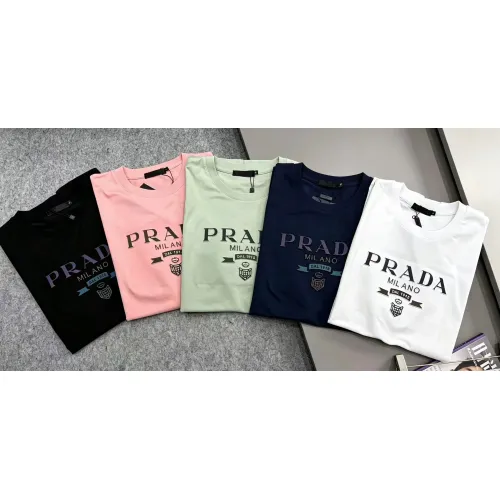 Replica Prada T-Shirts Short Sleeved For Men #1483851 $32.00 USD for Wholesale