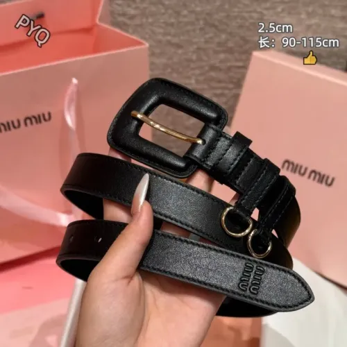 Wholesale MIU MIU AAA Quality Belts For Women #1483853 $68.00 USD, Wholesale Quality Replica MIU MIU AAA Quality Belts