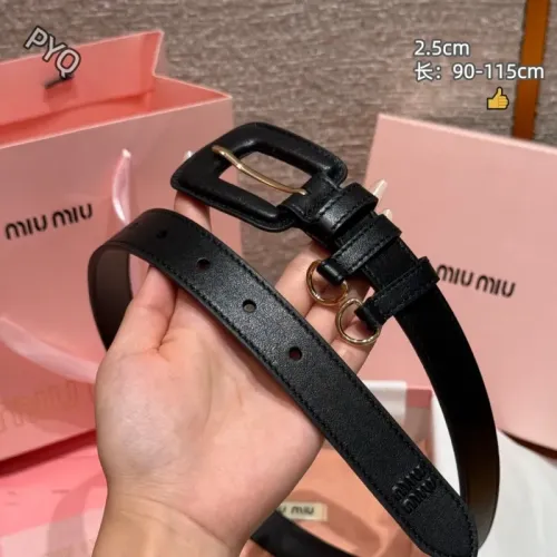 Replica MIU MIU AAA Quality Belts For Women #1483853 $68.00 USD for Wholesale