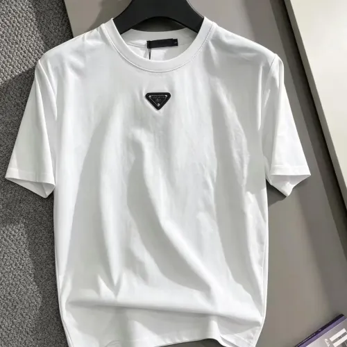 Wholesale Prada T-Shirts Short Sleeved For Men #1483857 $32.00 USD, Wholesale Quality Replica Prada T-Shirts