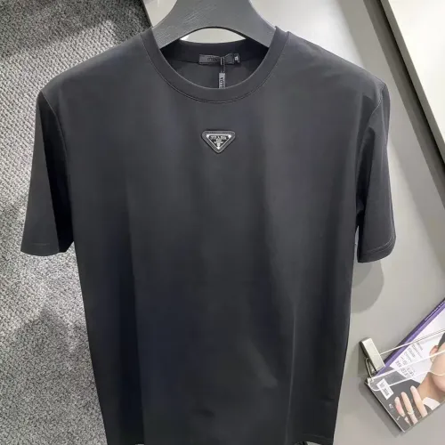 Wholesale Prada T-Shirts Short Sleeved For Men #1483860 $32.00 USD, Wholesale Quality Replica Prada T-Shirts