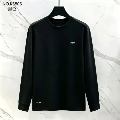 Wholesale Prada Hoodies Long Sleeved For Men #1483869 $40.00 USD, Wholesale Quality Replica Prada Hoodies