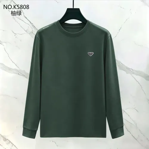 Wholesale Prada Hoodies Long Sleeved For Men #1483870 $40.00 USD, Wholesale Quality Replica Prada Hoodies