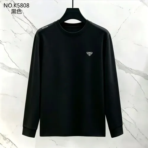 Wholesale Prada Hoodies Long Sleeved For Men #1483872 $40.00 USD, Wholesale Quality Replica Prada Hoodies