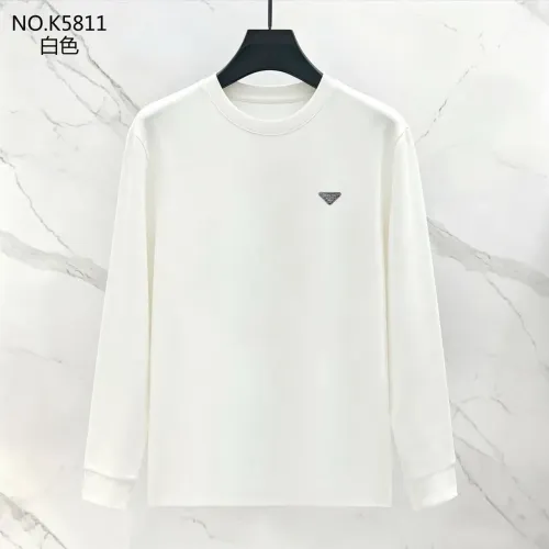 Wholesale Prada Hoodies Long Sleeved For Men #1483873 $40.00 USD, Wholesale Quality Replica Prada Hoodies