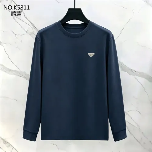 Wholesale Prada Hoodies Long Sleeved For Men #1483874 $40.00 USD, Wholesale Quality Replica Prada Hoodies