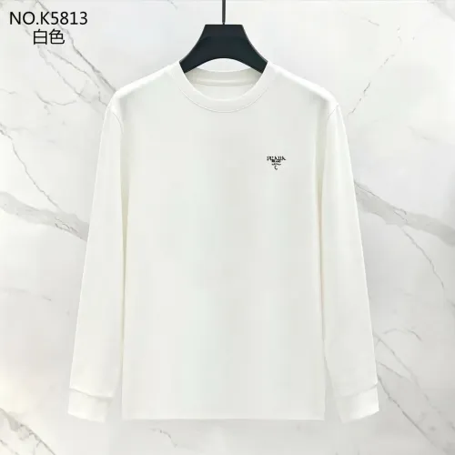 Wholesale Prada Hoodies Long Sleeved For Men #1483876 $40.00 USD, Wholesale Quality Replica Prada Hoodies