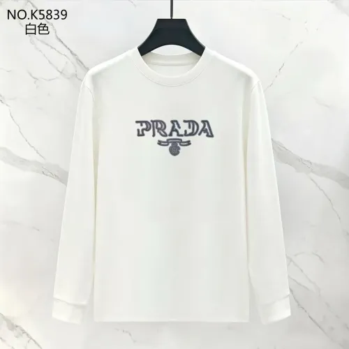 Wholesale Prada Hoodies Long Sleeved For Men #1483888 $40.00 USD, Wholesale Quality Replica Prada Hoodies
