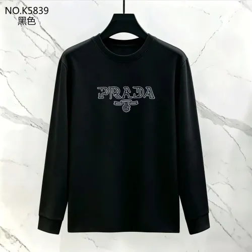 Wholesale Prada Hoodies Long Sleeved For Men #1483890 $40.00 USD, Wholesale Quality Replica Prada Hoodies