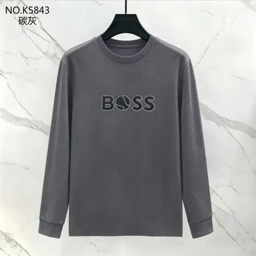 Wholesale Boss Hoodies Long Sleeved For Men #1483925 $40.00 USD, Wholesale Quality Replica Boss Hoodies