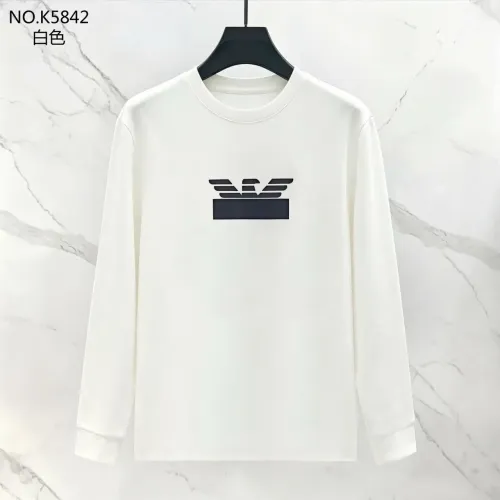 Wholesale Armani Hoodies Long Sleeved For Men #1483982 $40.00 USD, Wholesale Quality Replica Armani Hoodies