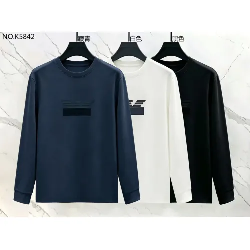 Replica Armani Hoodies Long Sleeved For Men #1483982 $40.00 USD for Wholesale