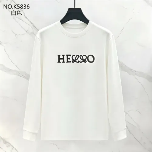 Wholesale LOEWE Hoodies Long Sleeved For Men #1483991 $40.00 USD, Wholesale Quality Replica LOEWE Hoodies
