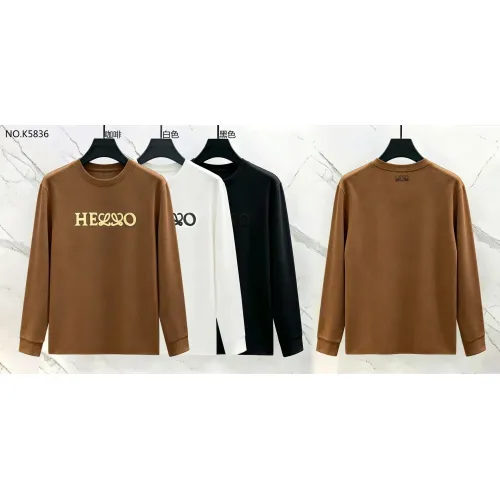 Replica LOEWE Hoodies Long Sleeved For Men #1483991 $40.00 USD for Wholesale