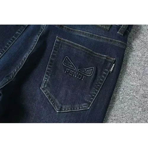 Replica Fendi Jeans For Men #1483998 $45.00 USD for Wholesale