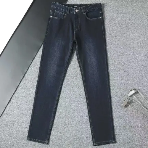 Replica Fendi Jeans For Men #1484001 $45.00 USD for Wholesale