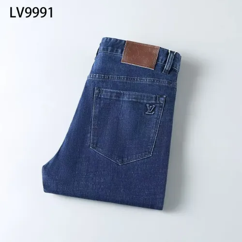 Wholesale Louis Vuitton LV Jeans For Men #1484009 $45.00 USD, Wholesale Quality Replica Louis Vuitton LV Jeans