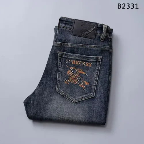 Wholesale Burberry Jeans For Men #1484011 $45.00 USD, Wholesale Quality Replica Burberry Jeans
