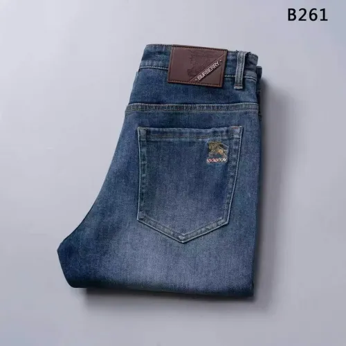 Wholesale Burberry Jeans For Men #1484013 $45.00 USD, Wholesale Quality Replica Burberry Jeans