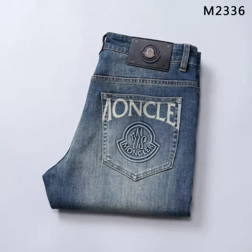 Wholesale Moncler Jeans For Men #1484015 $45.00 USD, Wholesale Quality Replica Moncler Jeans