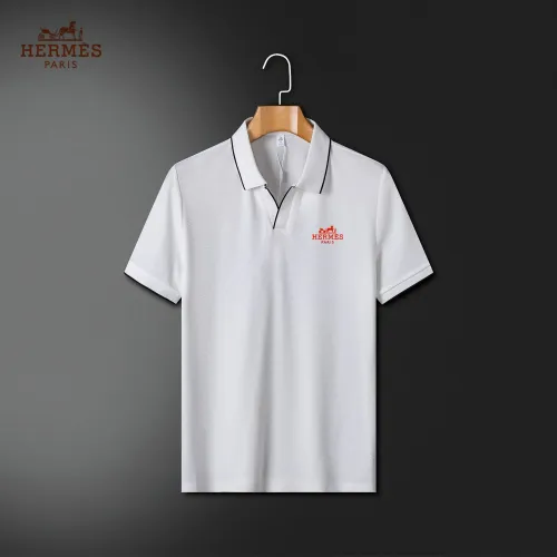 Wholesale Hermes T-Shirts Short Sleeved For Men #1484046 $42.00 USD, Wholesale Quality Replica Hermes T-Shirts