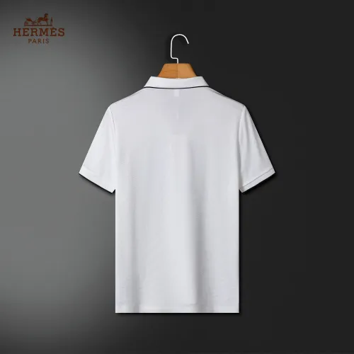 Replica Hermes T-Shirts Short Sleeved For Men #1484046 $42.00 USD for Wholesale