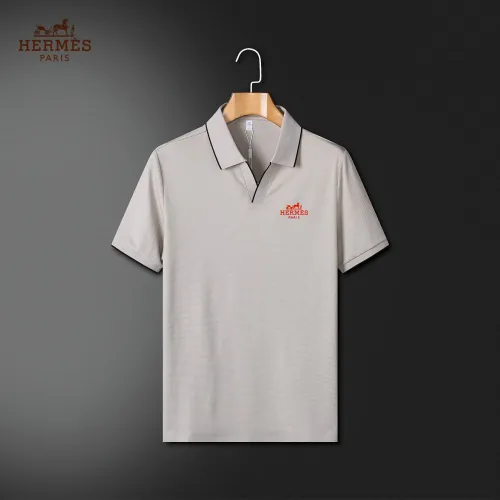 Wholesale Hermes T-Shirts Short Sleeved For Men #1484047 $42.00 USD, Wholesale Quality Replica Hermes T-Shirts