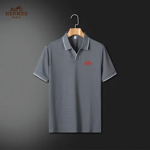 Wholesale Hermes T-Shirts Short Sleeved For Men #1484049 $42.00 USD, Wholesale Quality Replica Hermes T-Shirts