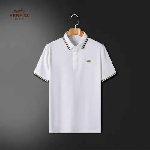 Wholesale Hermes T-Shirts Short Sleeved For Men #1484051 $42.00 USD, Wholesale Quality Replica Hermes T-Shirts