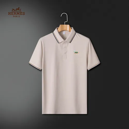 Wholesale Hermes T-Shirts Short Sleeved For Men #1484052 $42.00 USD, Wholesale Quality Replica Hermes T-Shirts