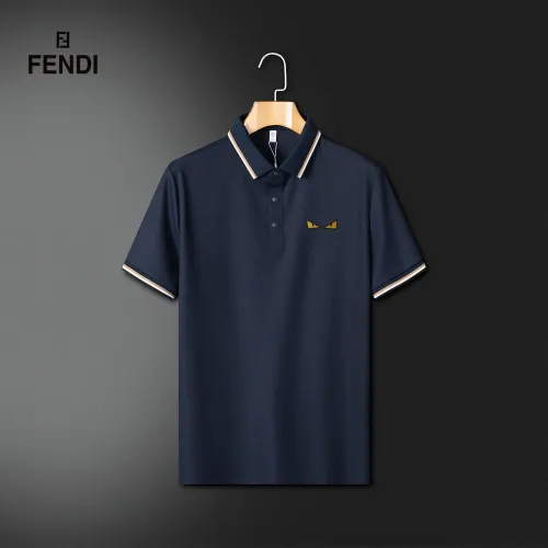 Wholesale Fendi T-Shirts Short Sleeved For Men #1484059 $42.00 USD, Wholesale Quality Replica Fendi T-Shirts