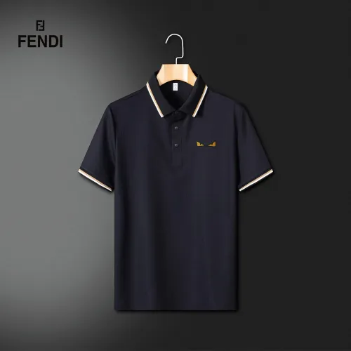 Wholesale Fendi T-Shirts Short Sleeved For Men #1484060 $42.00 USD, Wholesale Quality Replica Fendi T-Shirts
