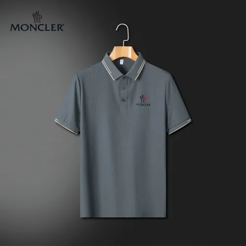 Wholesale Moncler T-Shirts Short Sleeved For Men #1484073 $42.00 USD, Wholesale Quality Replica Moncler T-Shirts