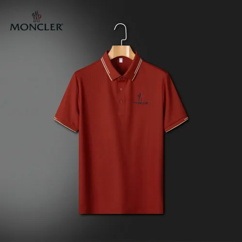 Wholesale Moncler T-Shirts Short Sleeved For Men #1484074 $42.00 USD, Wholesale Quality Replica Moncler T-Shirts