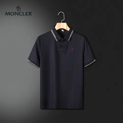 Wholesale Moncler T-Shirts Short Sleeved For Men #1484075 $42.00 USD, Wholesale Quality Replica Moncler T-Shirts