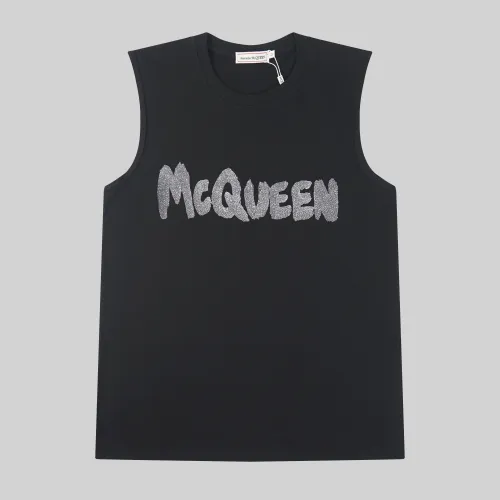 Wholesale Alexander McQueen T-shirts Sleeveless For Unisex #1484123 $29.00 USD, Wholesale Quality Replica Alexander McQueen T-shirts