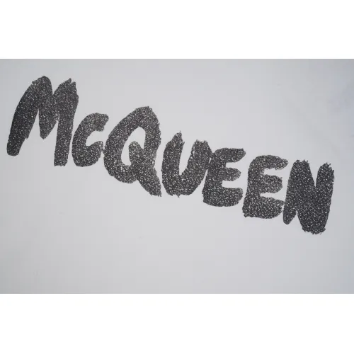 Replica Alexander McQueen T-shirts Short Sleeved For Unisex #1484130 $32.00 USD for Wholesale