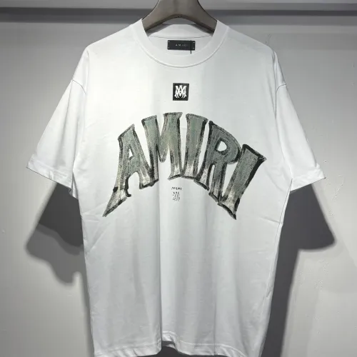 Wholesale Amiri T-Shirts Short Sleeved For Unisex #1484132 $32.00 USD, Wholesale Quality Replica Amiri T-Shirts
