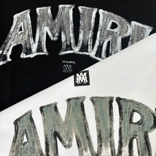 Replica Amiri T-Shirts Short Sleeved For Unisex #1484132 $32.00 USD for Wholesale