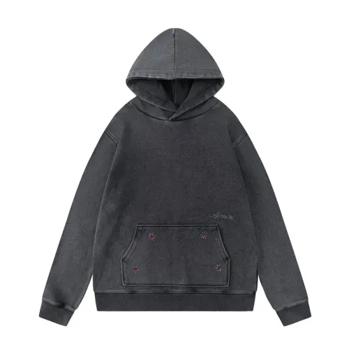 Wholesale Amiri Hoodies Long Sleeved For Unisex #1484144 $72.00 USD, Wholesale Quality Replica Amiri Hoodies