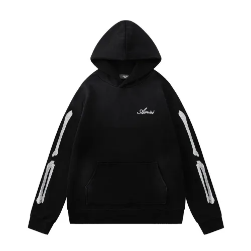 Wholesale Amiri Hoodies Long Sleeved For Unisex #1484145 $72.00 USD, Wholesale Quality Replica Amiri Hoodies