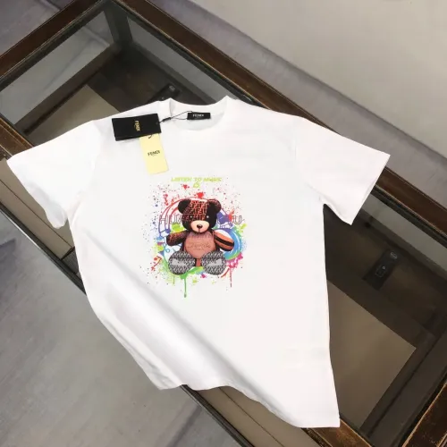 Wholesale Fendi T-Shirts Short Sleeved For Men #1484148 $45.00 USD, Wholesale Quality Replica Fendi T-Shirts