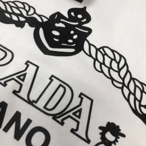 Replica Prada T-Shirts Short Sleeved For Men #1484166 $45.00 USD for Wholesale