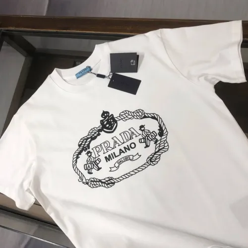 Replica Prada T-Shirts Short Sleeved For Men #1484166 $45.00 USD for Wholesale